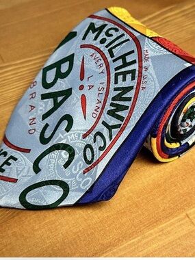 Tabasco 100% silk Novelty Necktie